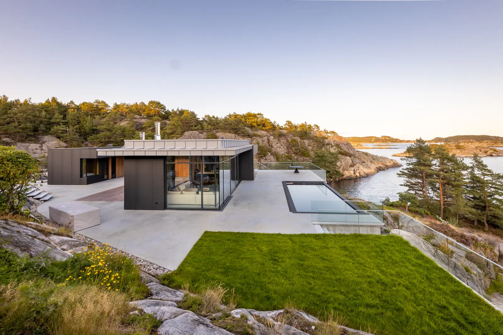 Espeviga, Lillesand, Norge — Reynaers CW 50, Slimline 38 og CP 150