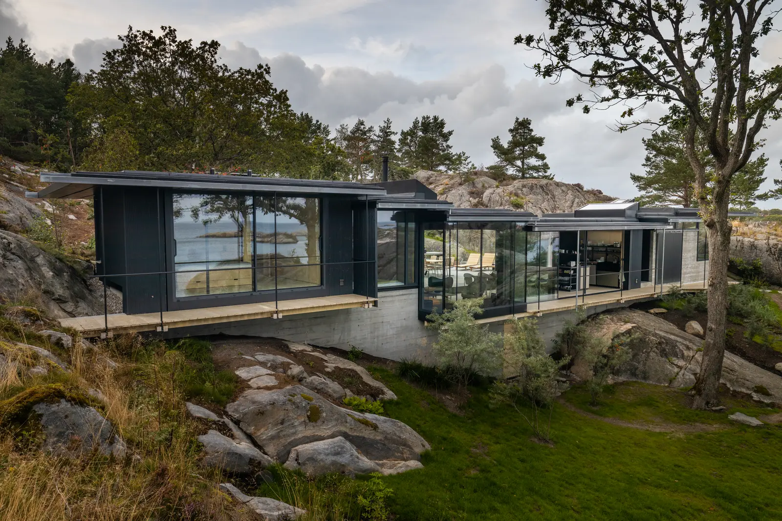 Furøya, Lillesand, Norge — Reynaers Hi-Finity, CF 68 og Slimline 38 (bilde 3 av 12)