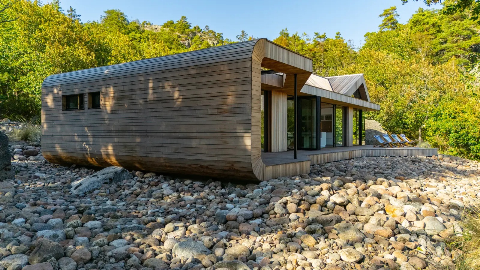 ULA, Larvik, Norge — Reynaers CF 68 foldedør i aluminium (bilde 4 av 6)