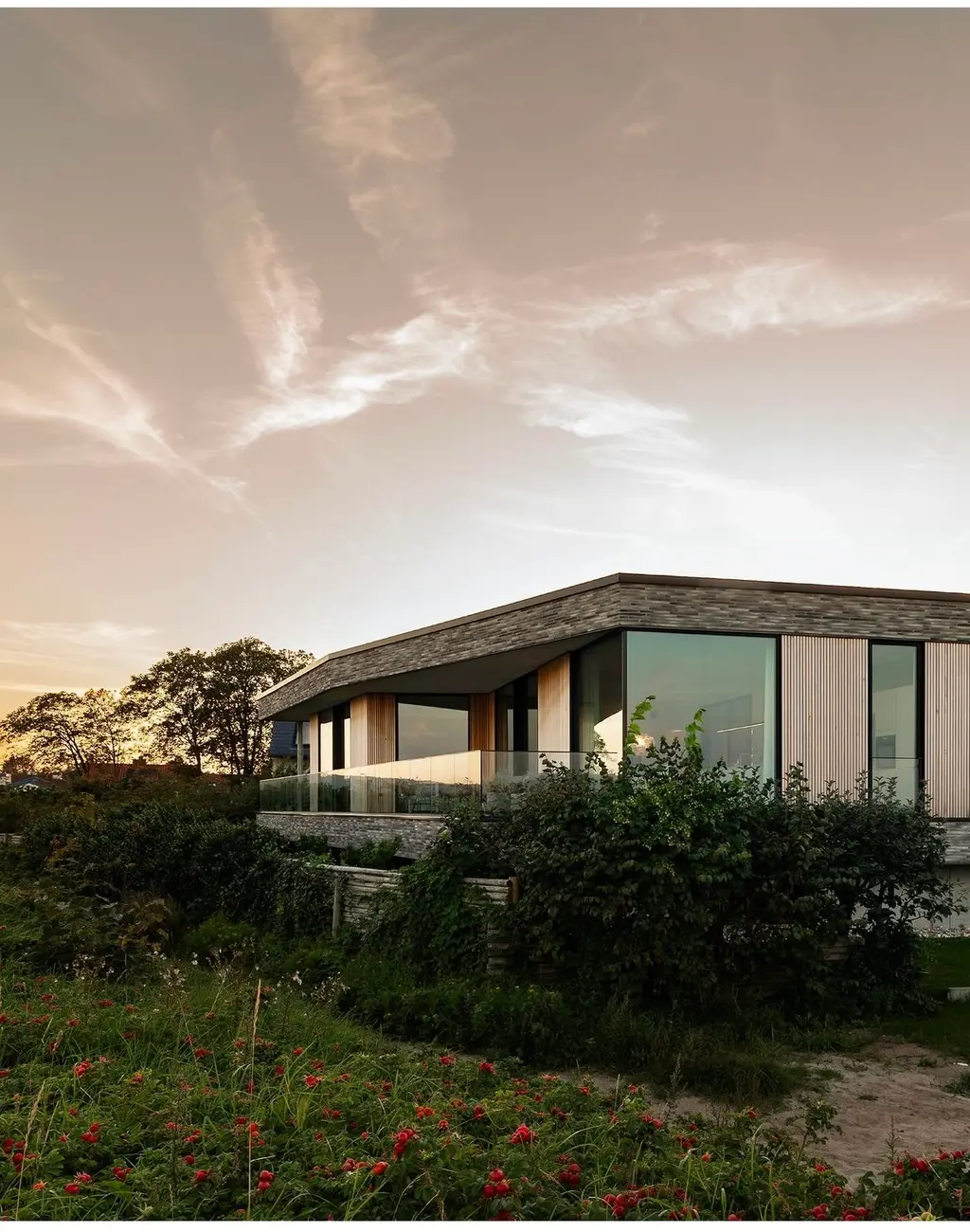 Villa Flemming, Risskov ved Århus, Danmark — Schüco ASS 77 Panorama Design, FWS 35 og AWS 75 BS (bilde 3 av 5)